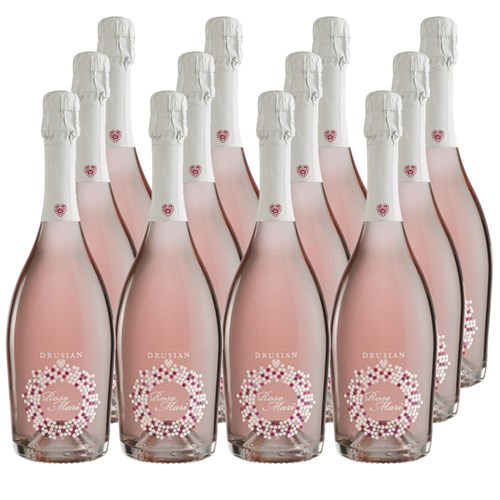 Drusian Spumante Rose Mari Crate of 12